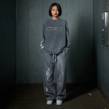 Acid Wash Long Sleeved T-Shirt