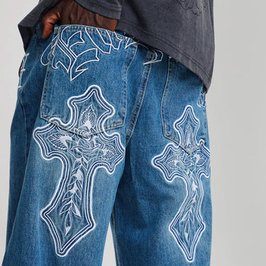 Gothic Contrast Cross XXTRA Jeans