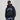 Gothic Flaming Dragon Acid Wash Relaxed Hoodie