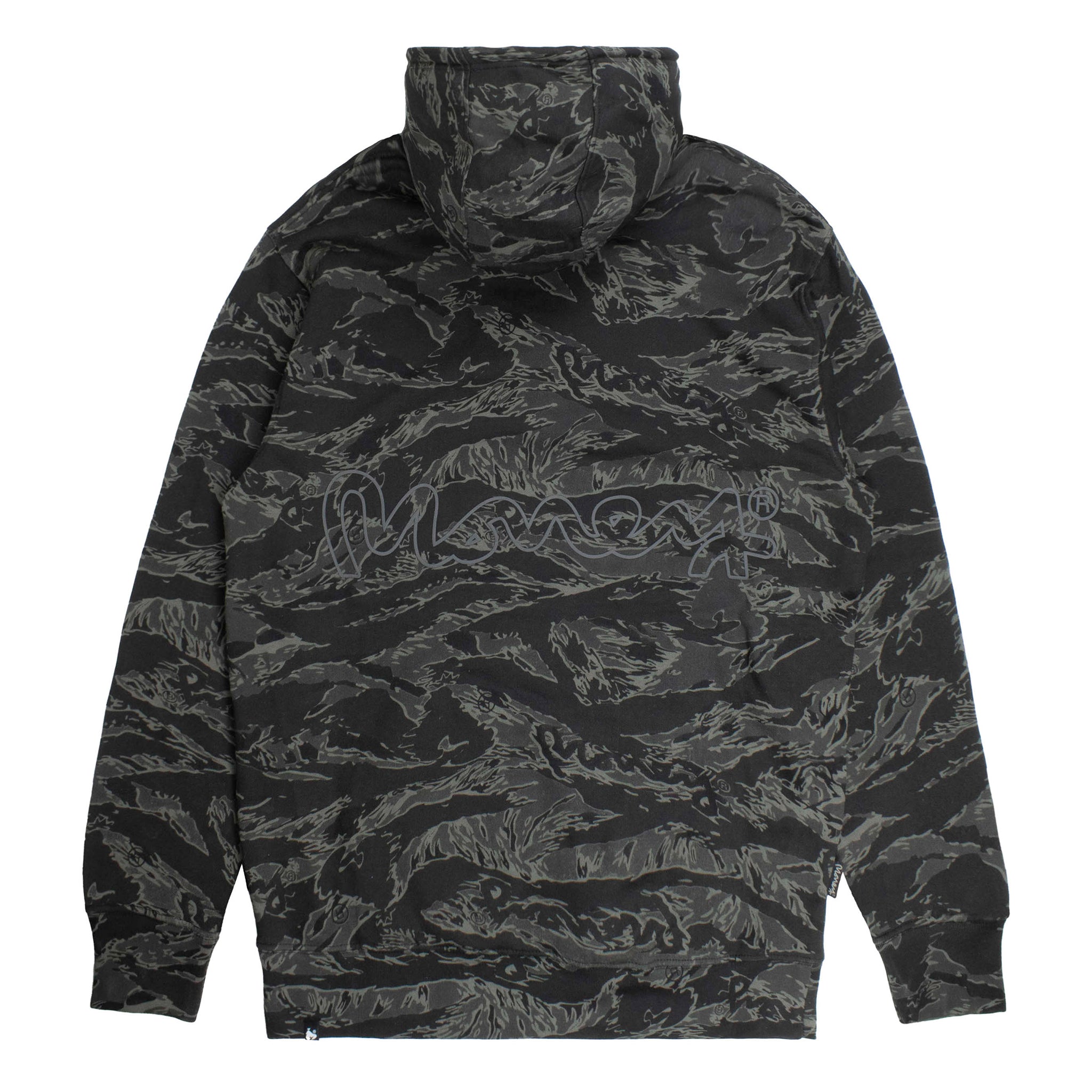 Tiger Camo Hoodie Iced L